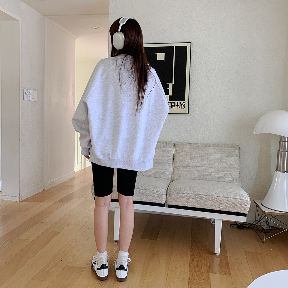 하이웨스트 스판 바이커 쇼츠 밴딩 5부 반바지 레깅스팬츠 상세 이미지 7
