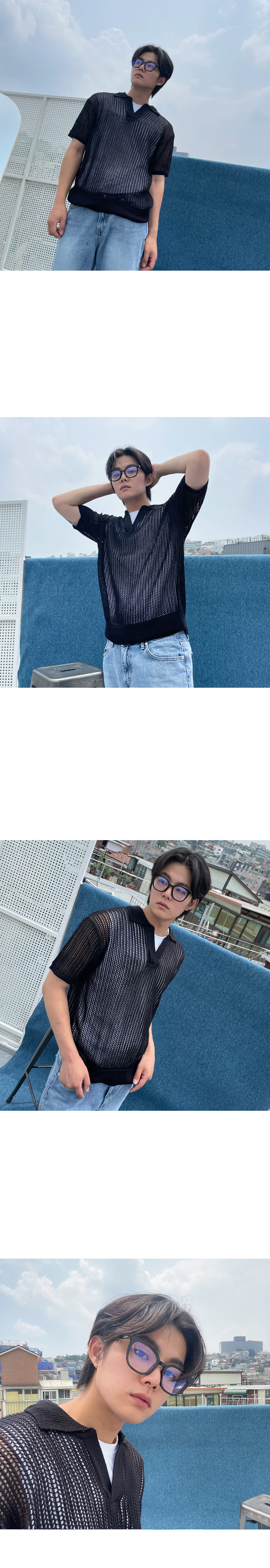 [1+1] 소니 사각 뿔테 패션 안경 / 선글라스(12color) 상세 이미지 5