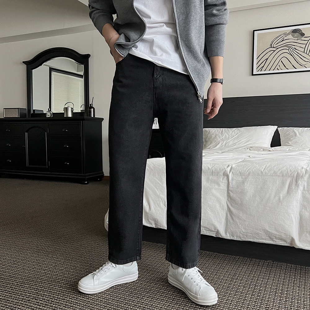 ベーシックセミワイドデニムパンツ | ファッション通販サイト NUGU