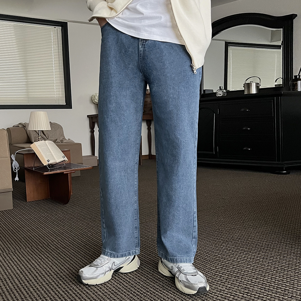 ベーシックセミワイドデニムパンツ | ファッション通販サイト NUGU