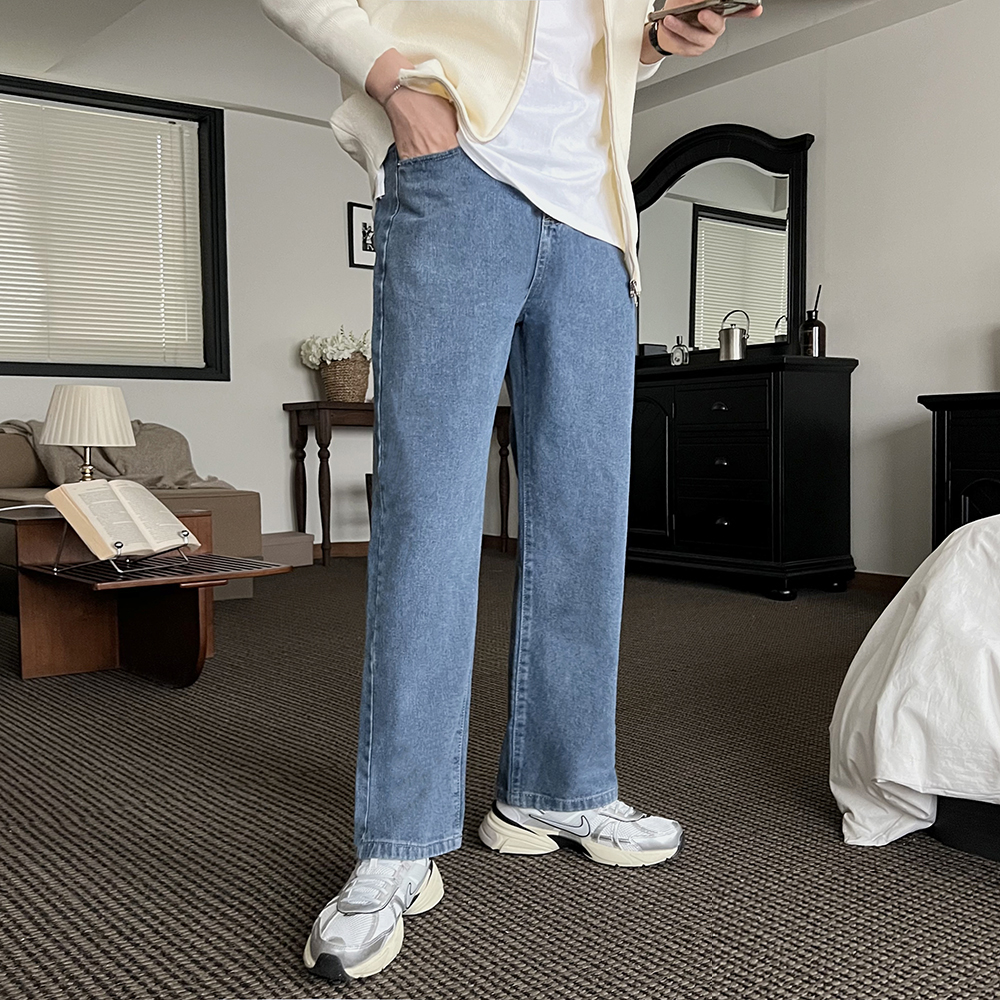 ベーシックセミワイドデニムパンツ | ファッション通販サイト NUGU