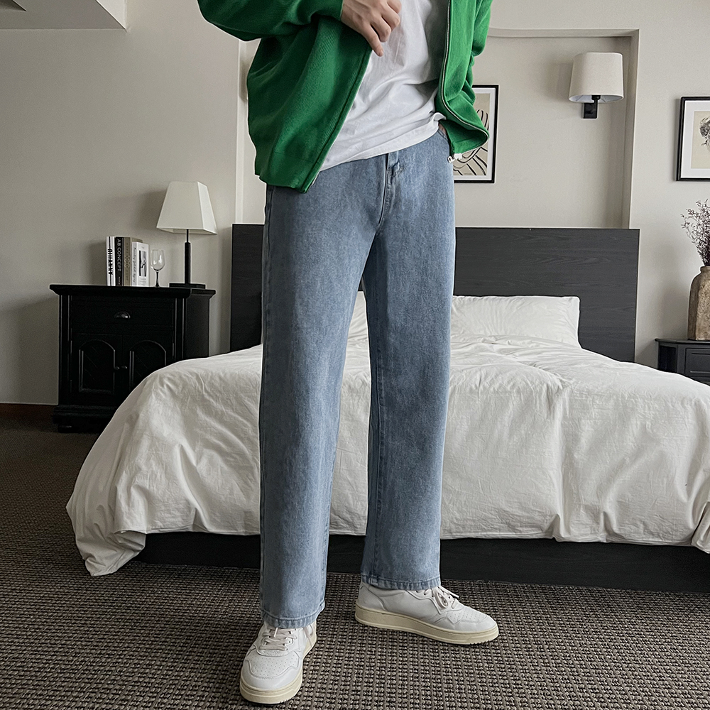 ベーシックセミワイドデニムパンツ | ファッション通販サイト NUGU