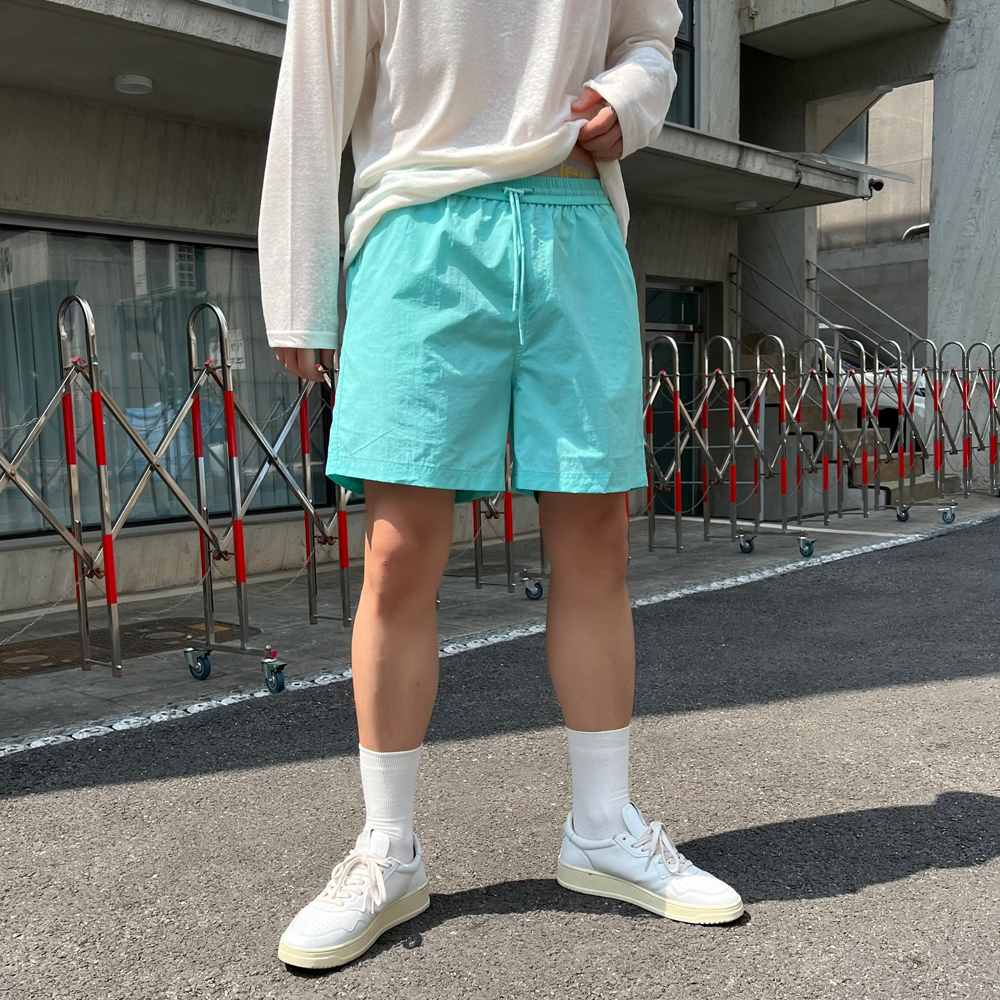 2022 NILOS ニルズ　ナイロンショートパンツ NILøS[ニルズ] Layered Shorts レイヤードショーツ 720PAM1